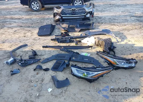 2025 Toyota Highlander Hybrid Platinum из США, поврежденный, VIN 5TDEBRCH8SS663497